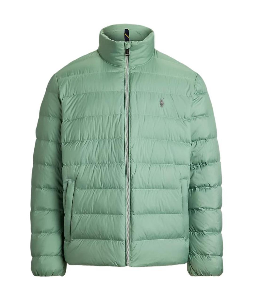 POLO RALPH LAUREN Зеленый пуховик, фото 1