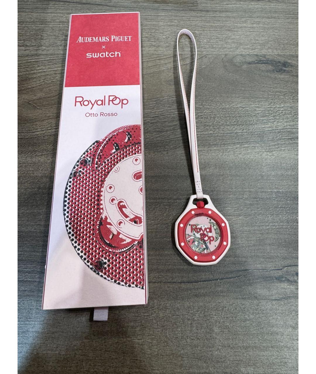 Swatch Розовые часы, фото 3