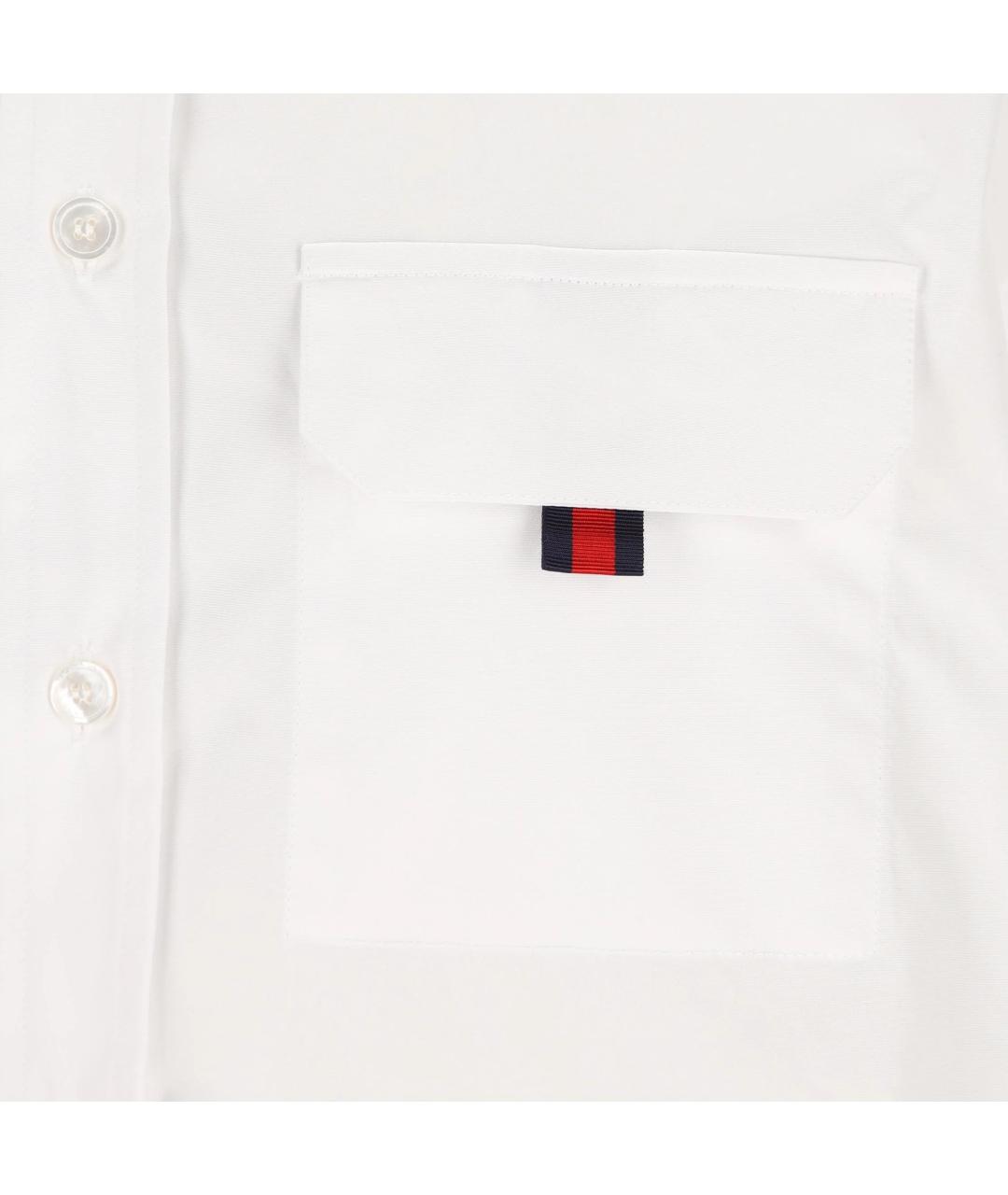GUCCI Белая классическая рубашка, фото 4