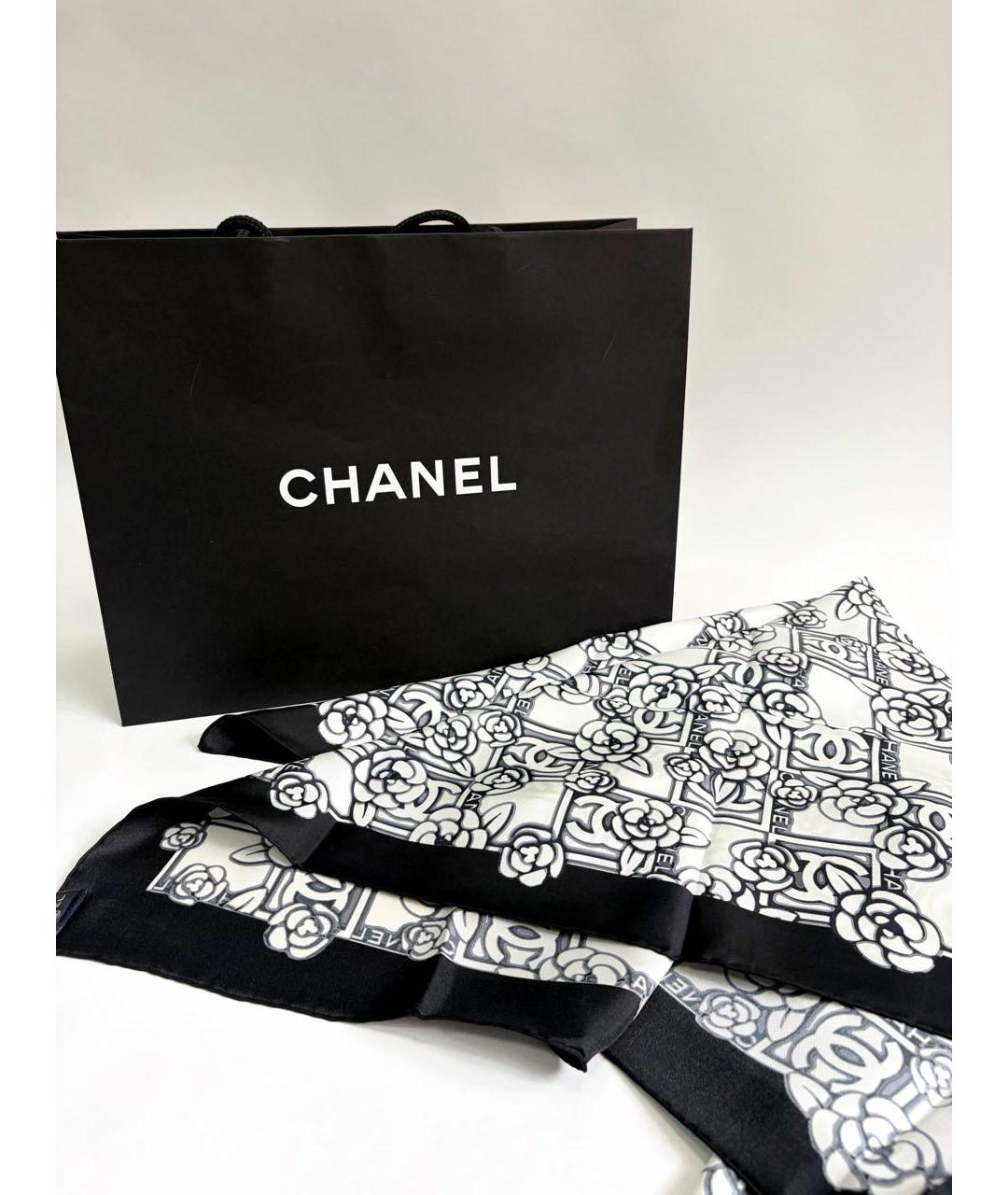 CHANEL Мульти шелковый платок, фото 2