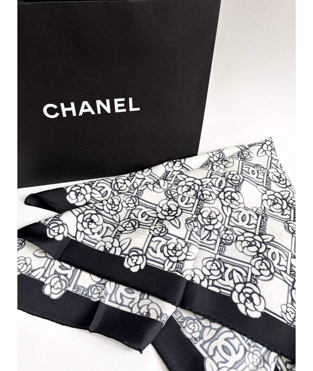 CHANEL Мульти шелковый платок, фото 4