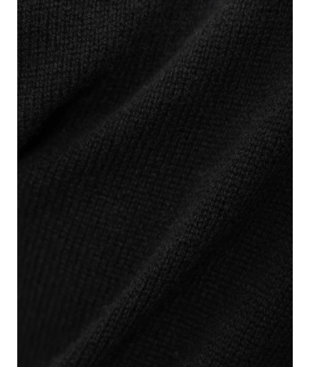 TOM FORD Черное кашемировое повседневное платье, фото 3