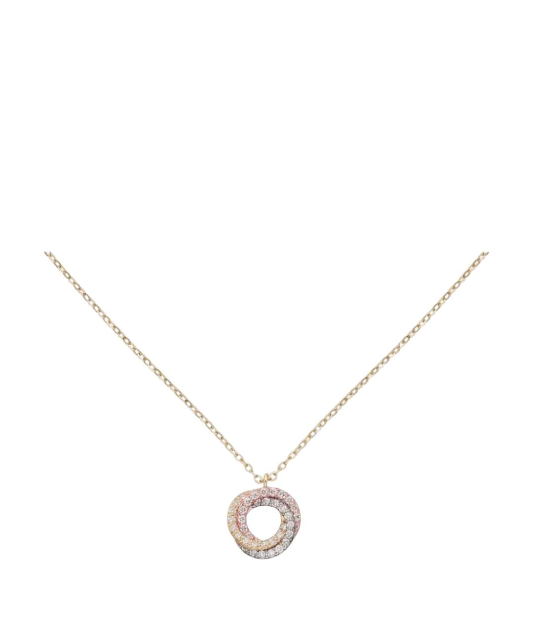 CARTIER Золотое колье из белого золота, фото 1