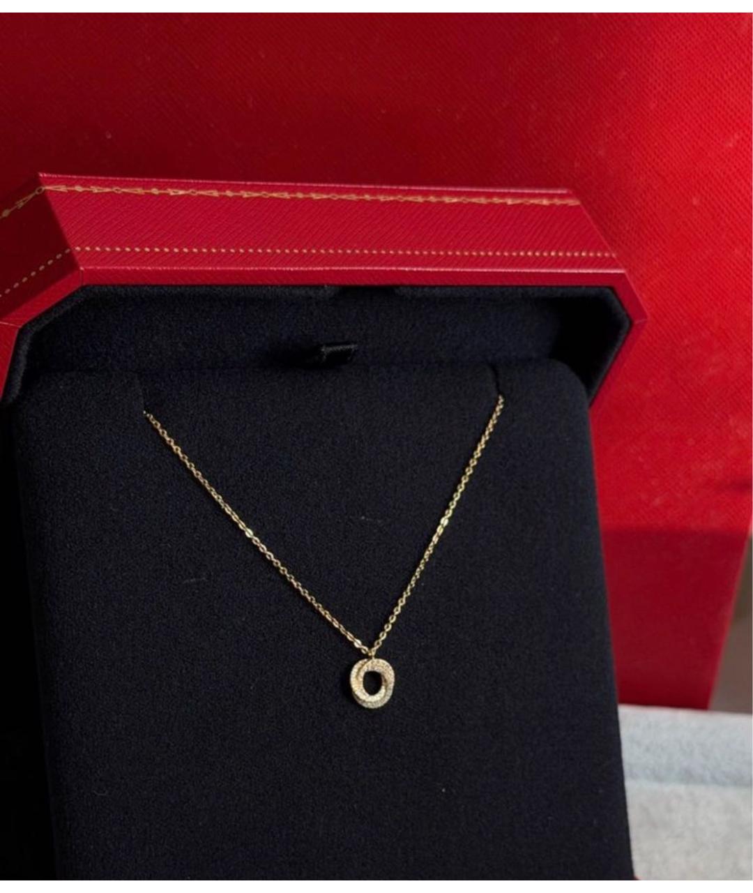 CARTIER Золотое колье из белого золота, фото 7