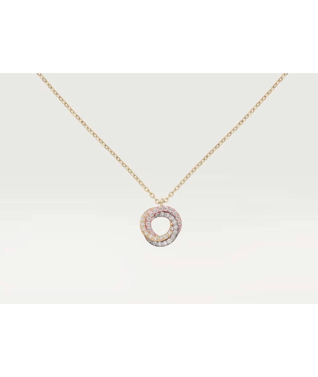 CARTIER Золотое колье из белого золота, фото 9