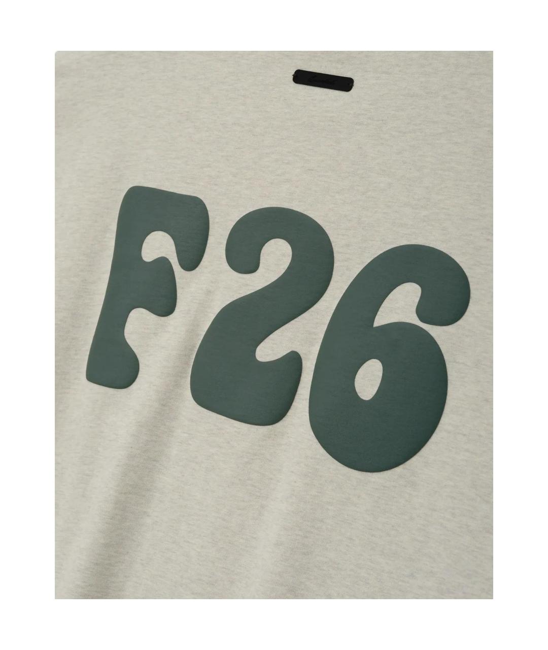 FEAR OF GOD ESSENTIALS Бежевая футболка, фото 3