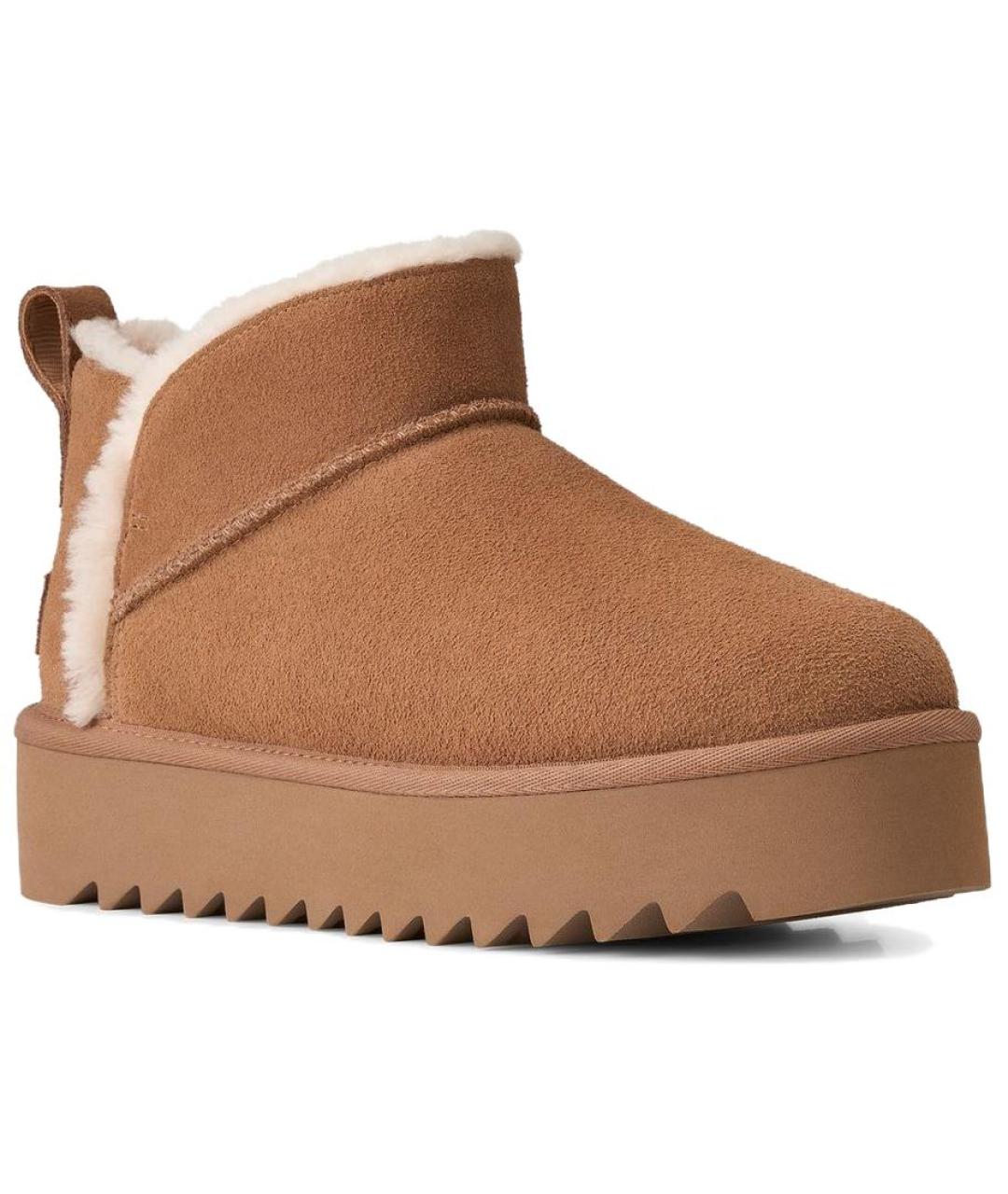 UGG Коричневые ботинки, фото 3