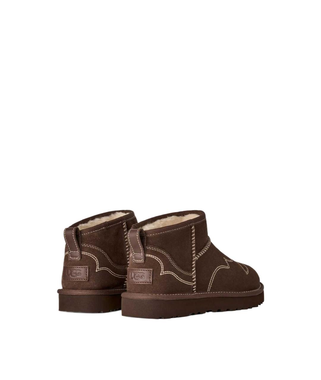 UGG Коричневые ботинки, фото 3