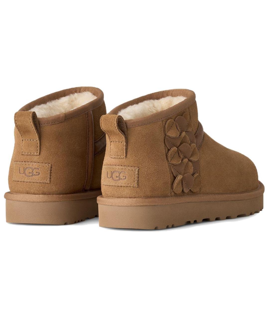 UGG Коричневые ботинки, фото 4