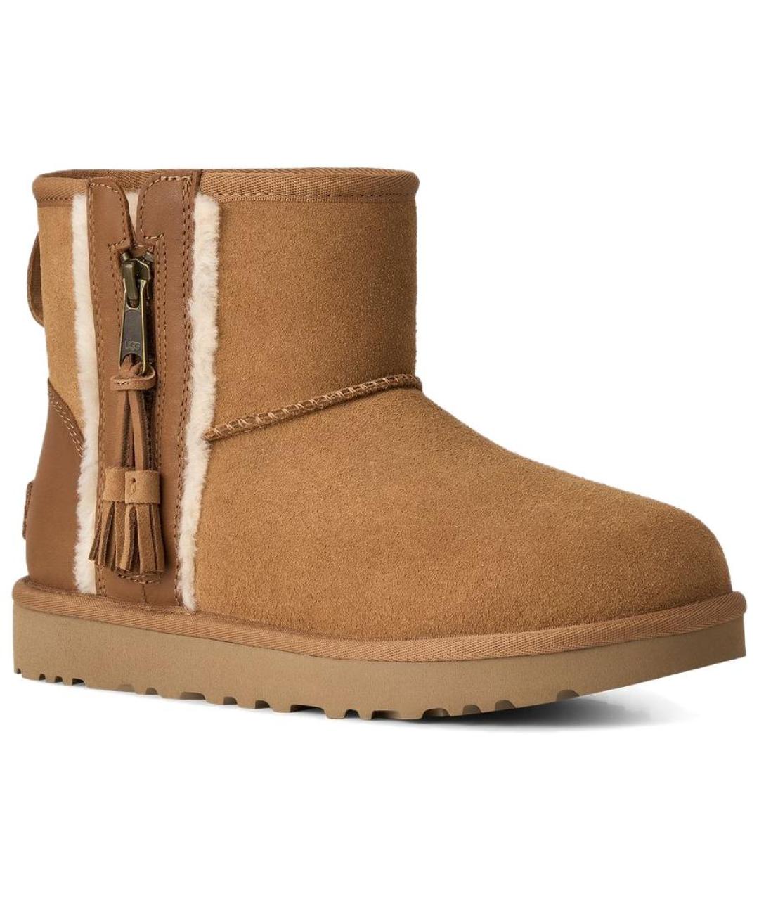 UGG Коричневые ботинки, фото 3