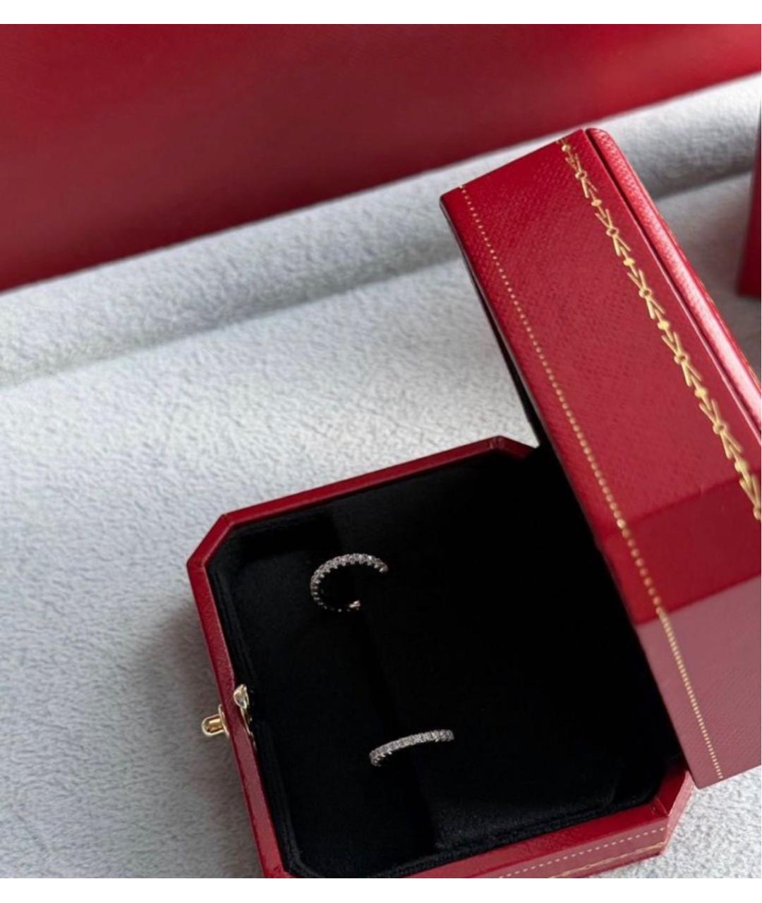 CARTIER Серебряные серьги из белого золота, фото 4