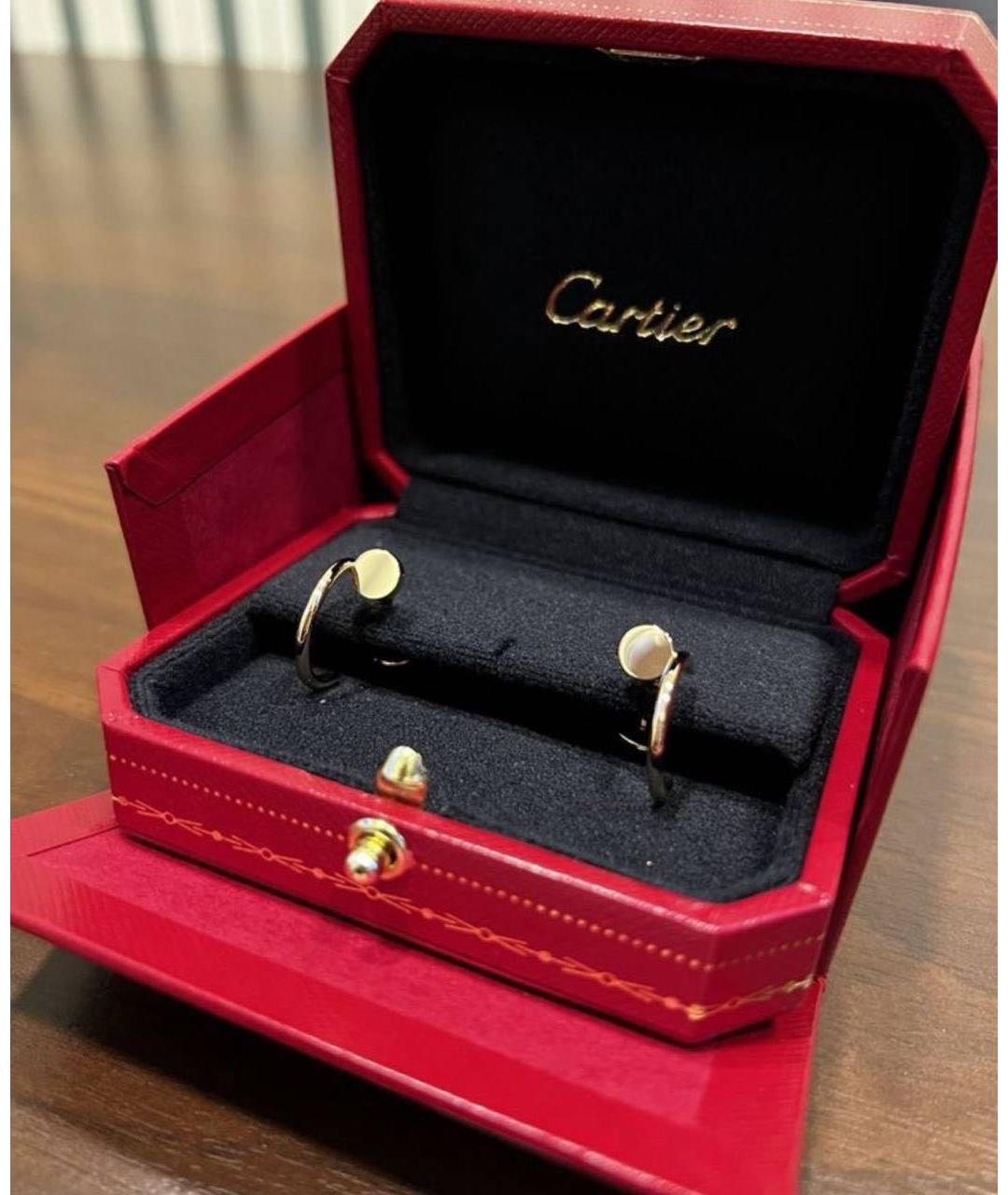 CARTIER Золотые серьги из желтого золота, фото 5