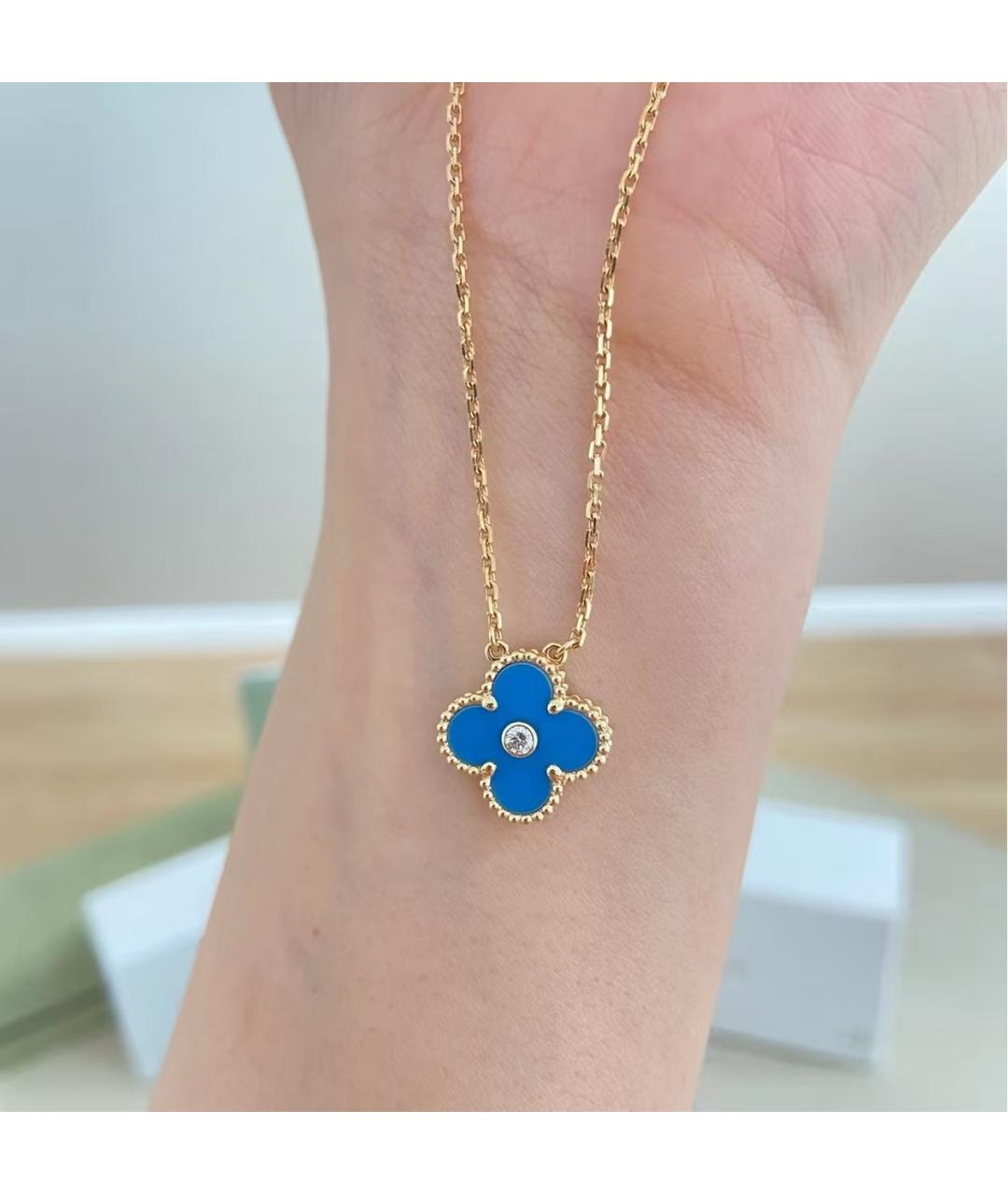 VAN CLEEF & ARPELS Синяя подвеска, фото 2