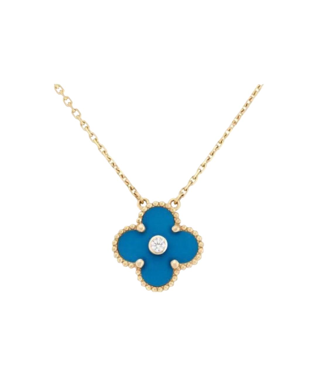 VAN CLEEF & ARPELS Синяя подвеска, фото 1