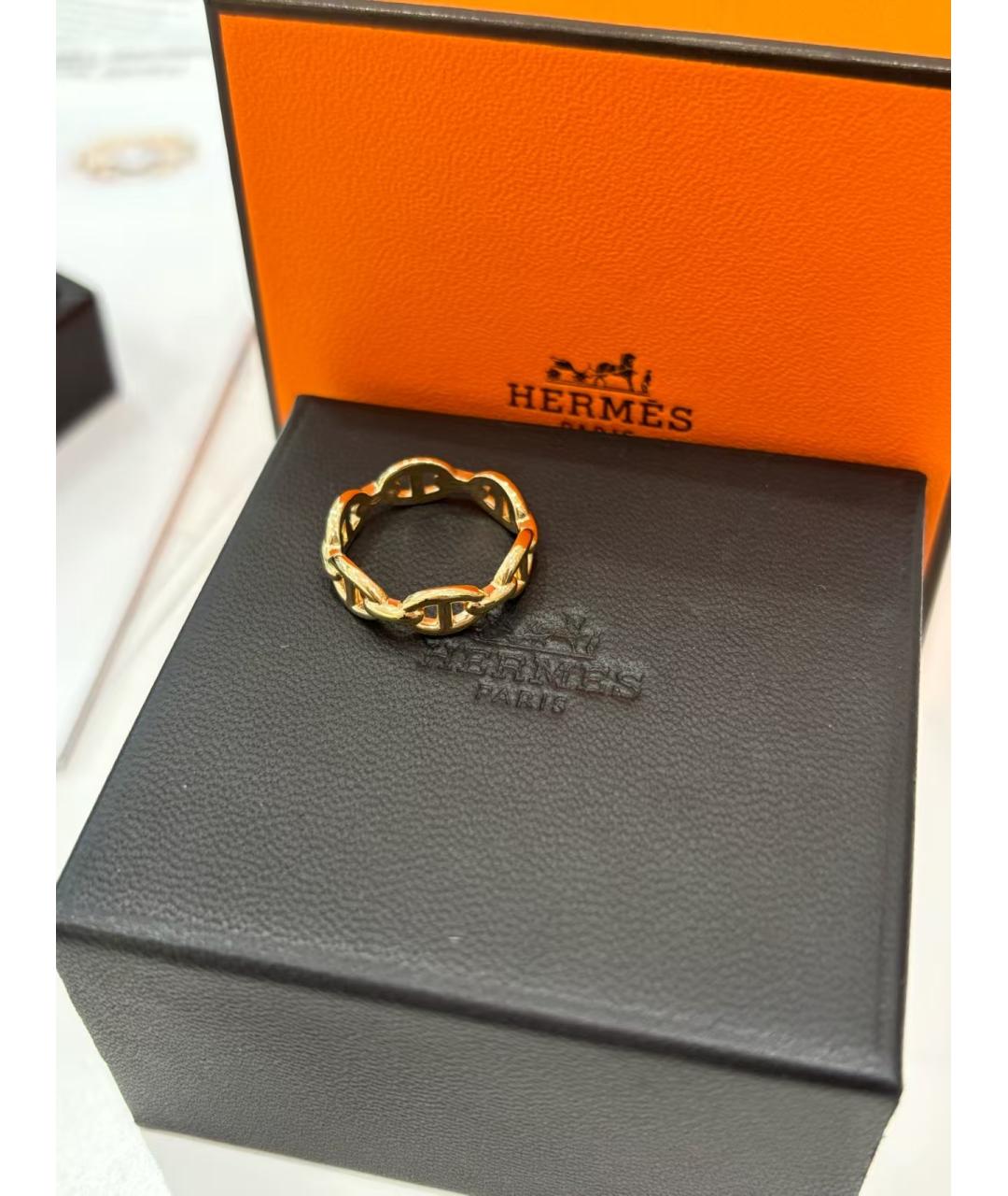 HERMES Золотое кольцо из розового золота, фото 6