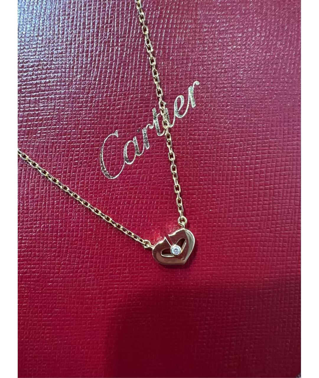 CARTIER Золотое колье, фото 2