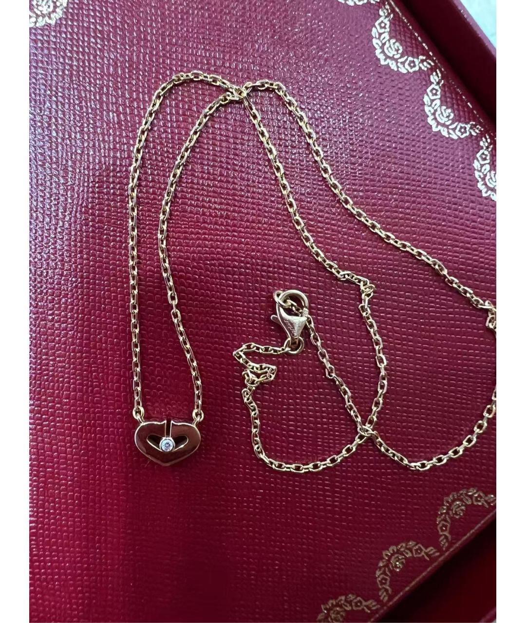 CARTIER Золотое колье, фото 3