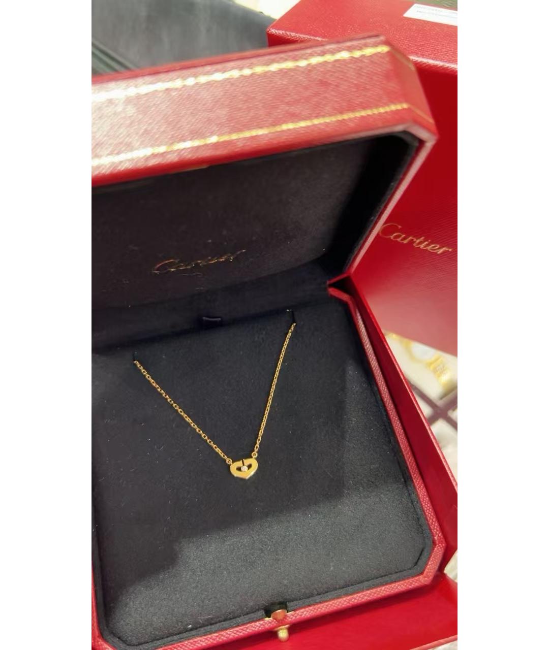 CARTIER Золотое колье, фото 4