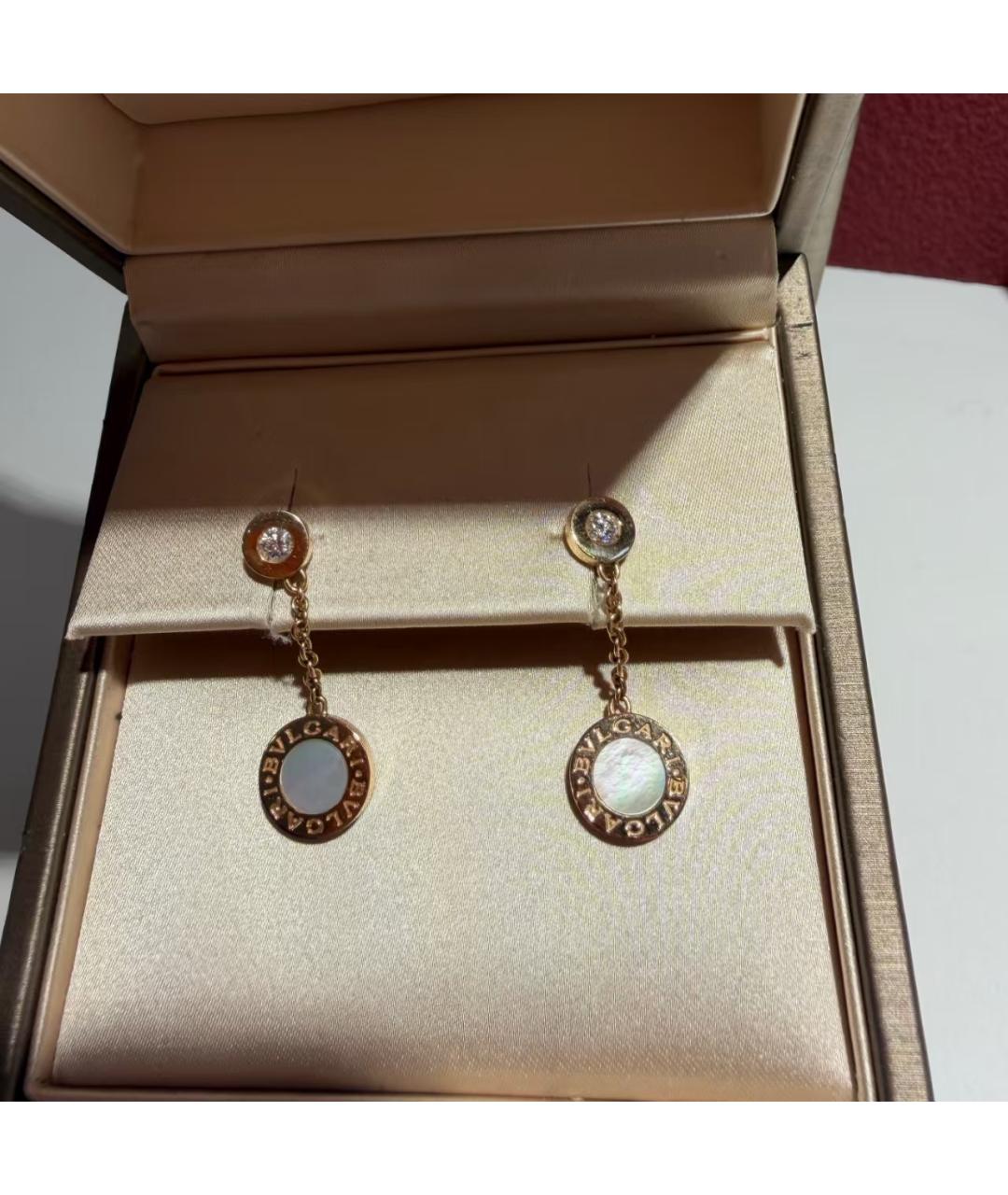 BVLGARI Золотые серьги, фото 2