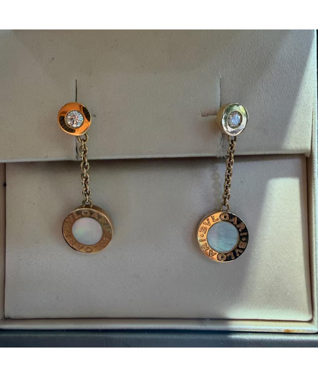 BVLGARI Золотые серьги, фото 4