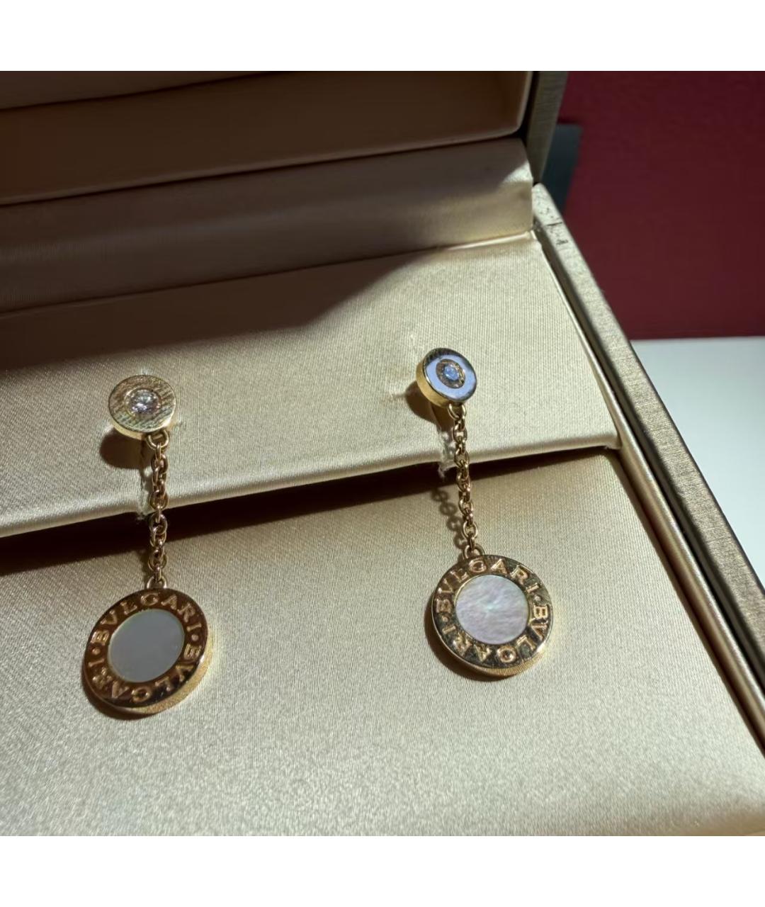 BVLGARI Золотые серьги, фото 3