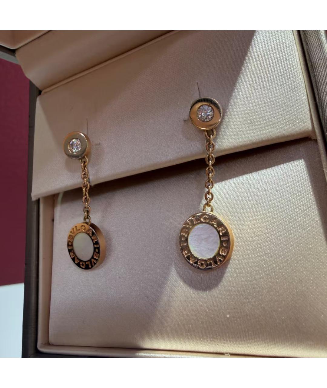 BVLGARI Золотые серьги, фото 5
