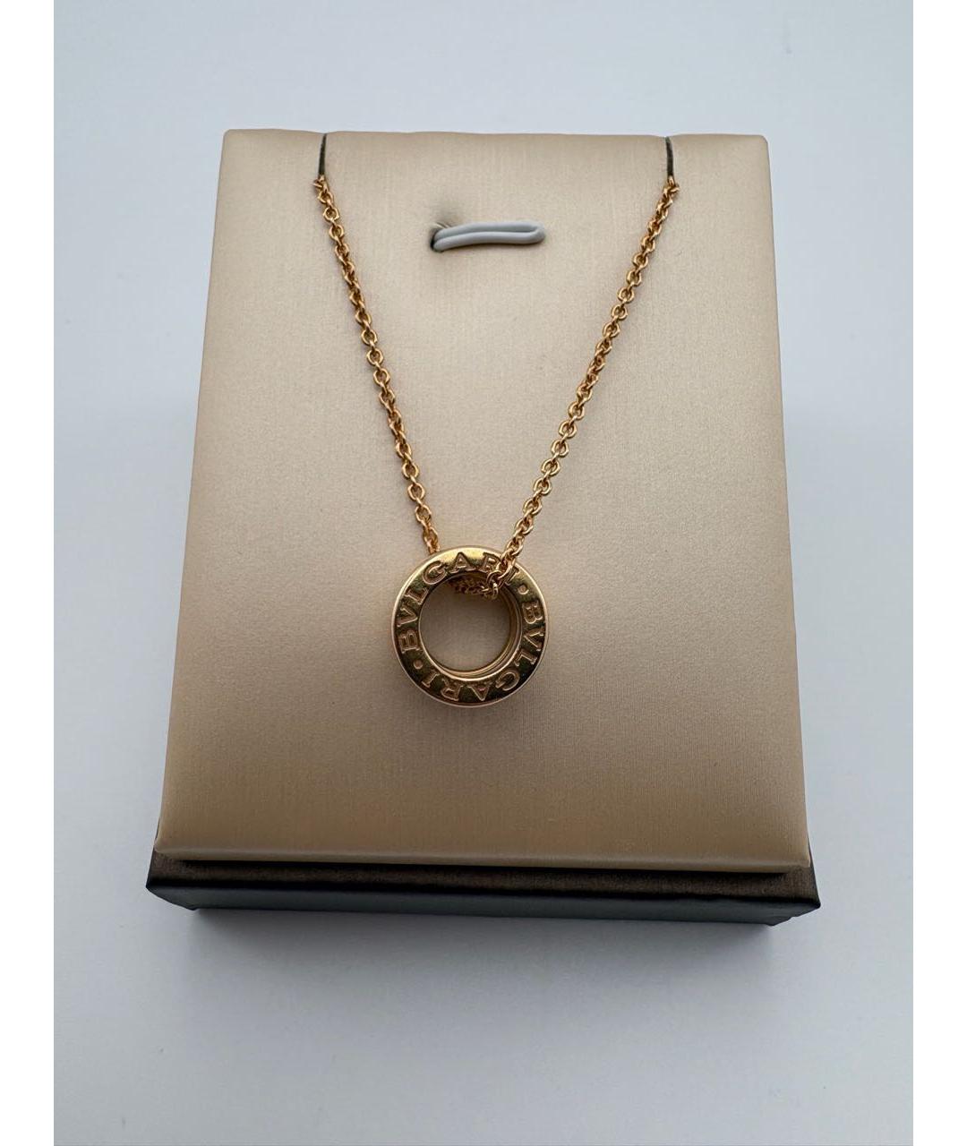 BVLGARI Золотое колье из розового золота, фото 2