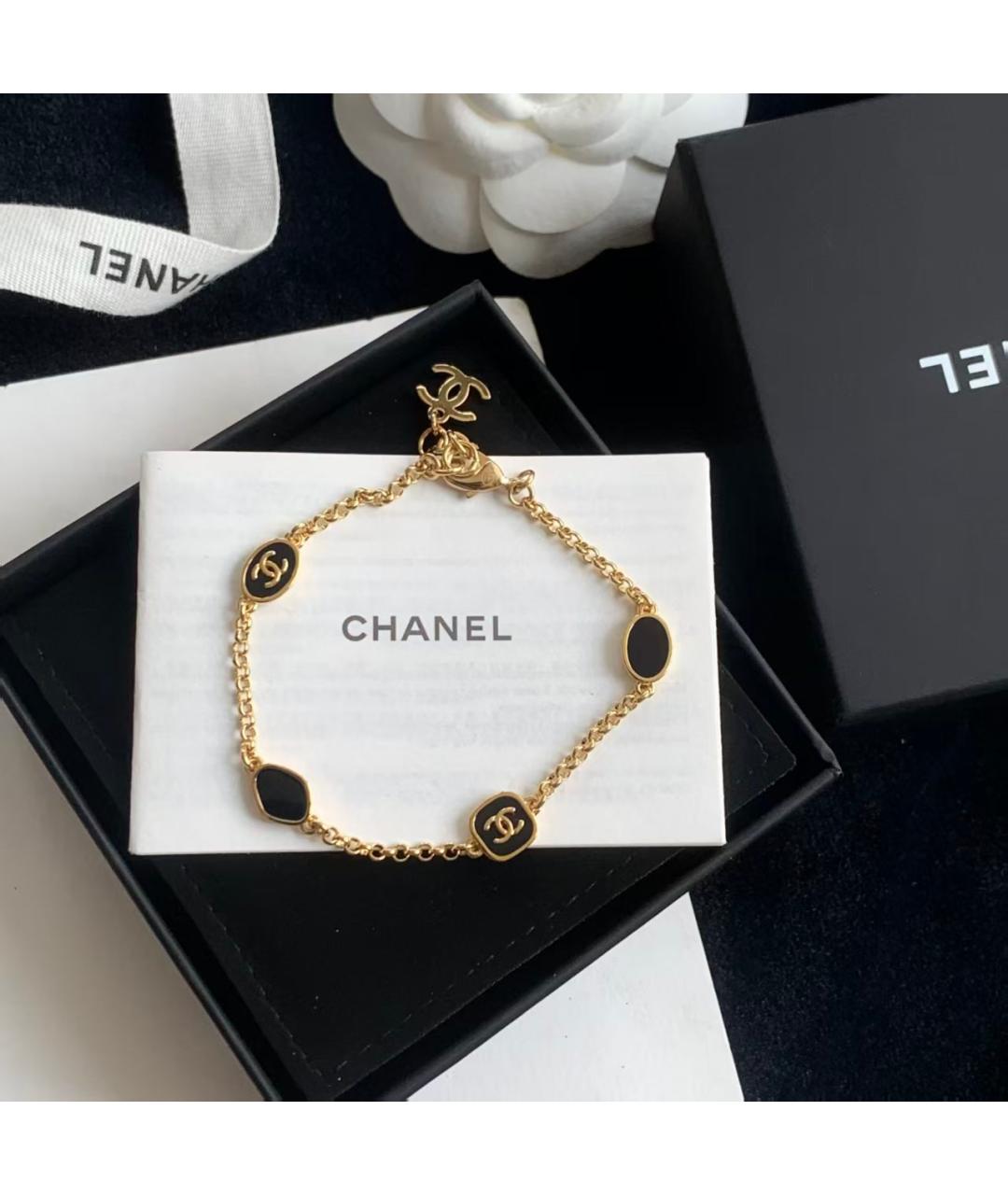 CHANEL Золотой браслет, фото 2