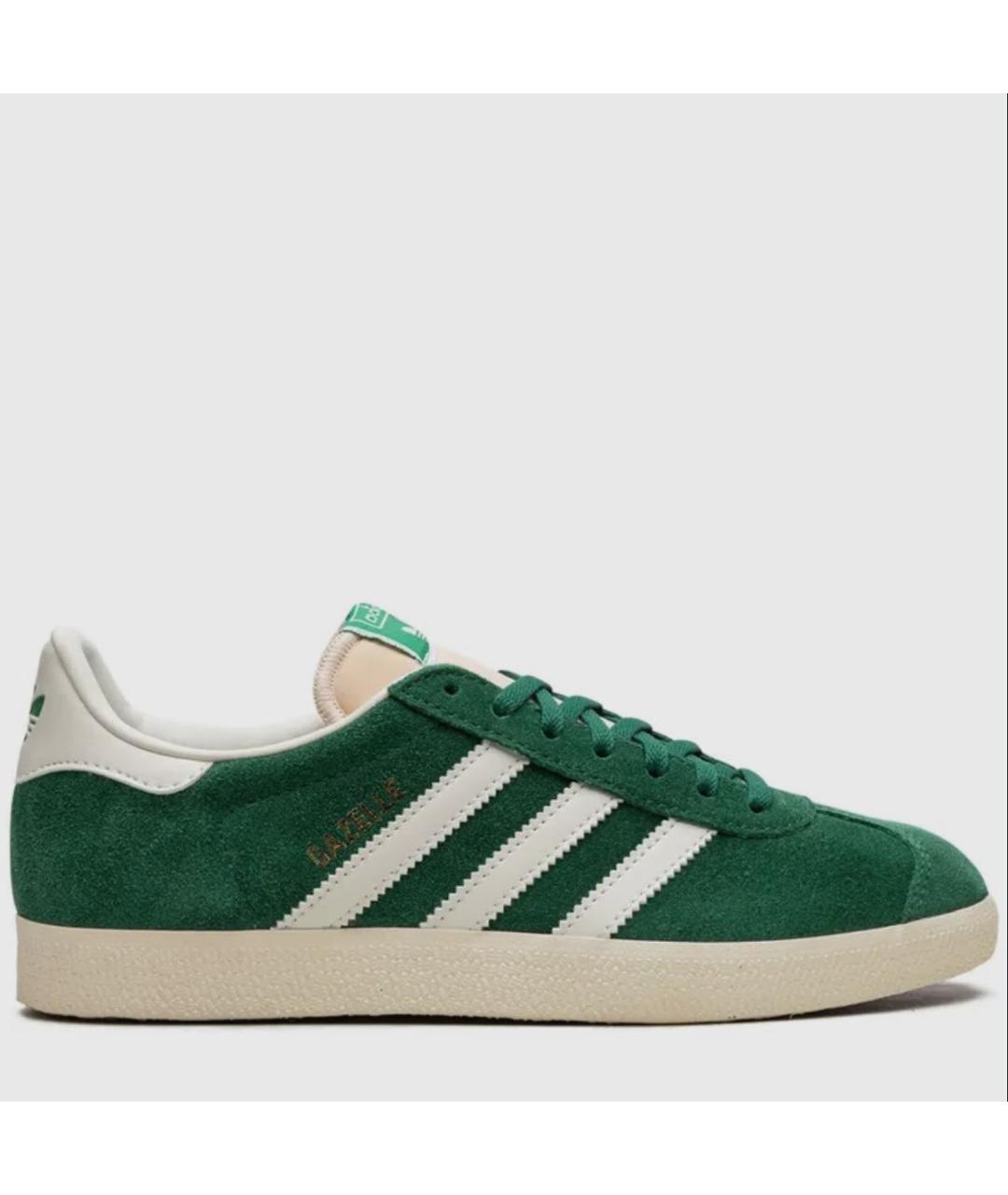 ADIDAS Зеленые замшевые кеды, фото 5