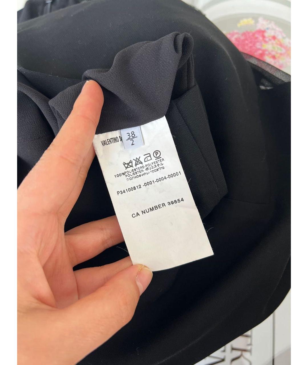 VALENTINO Черное платье, фото 4