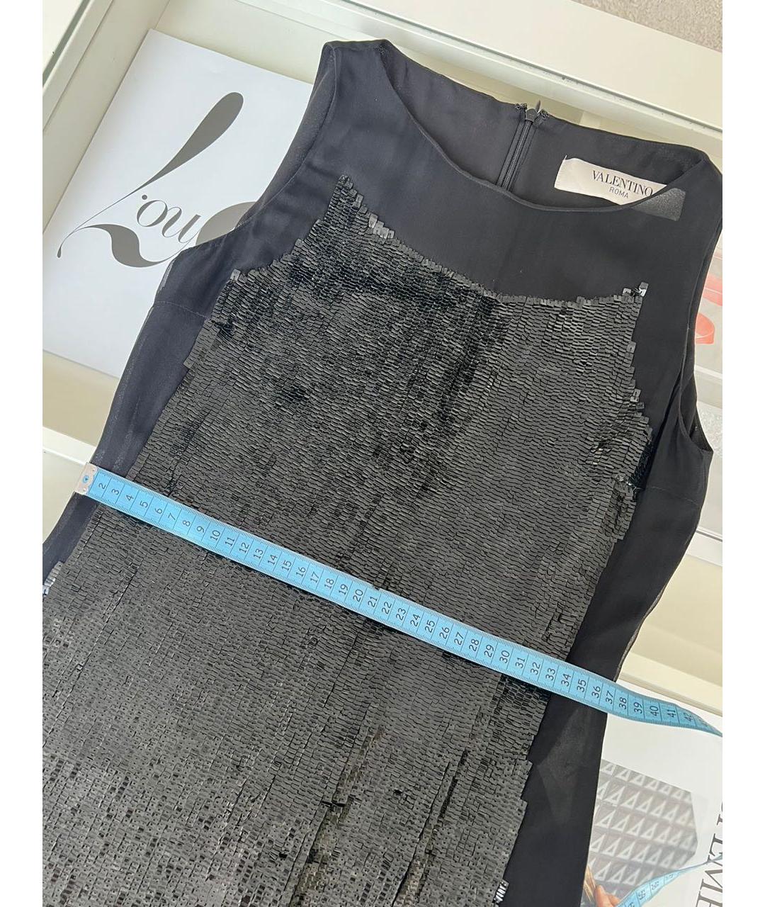 VALENTINO Черное платье, фото 6