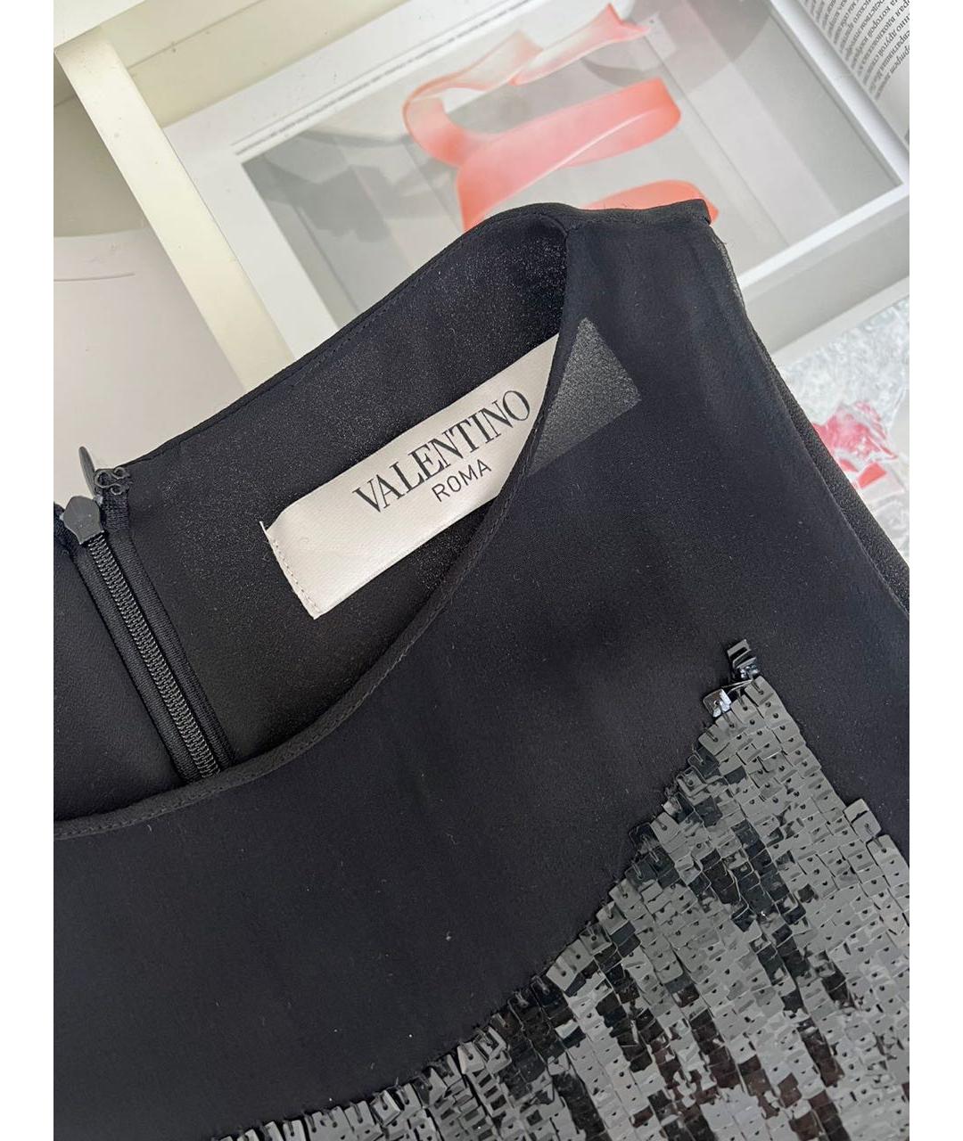 VALENTINO Черное платье, фото 3