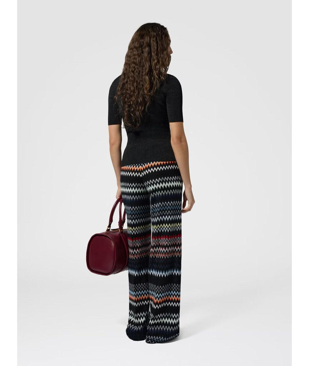 MISSONI Мульти вискозные прямые брюки, фото 4