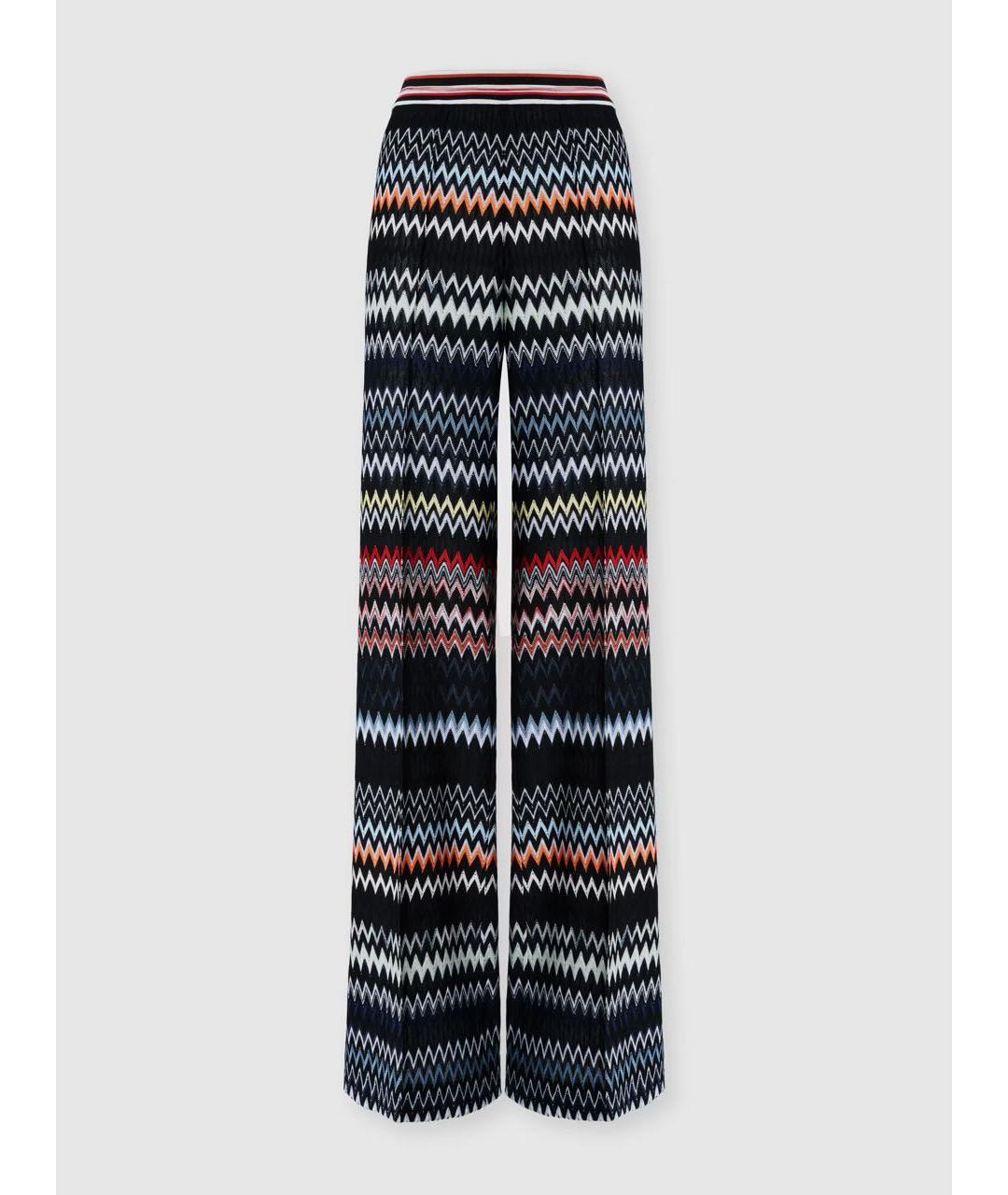 MISSONI Мульти вискозные прямые брюки, фото 6