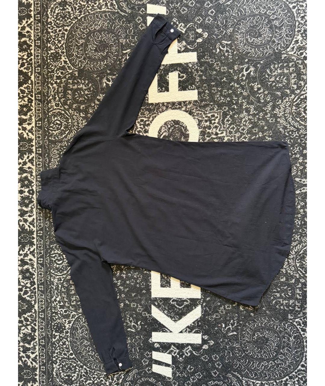 POLO RALPH LAUREN Черная хлопковая классическая рубашка, фото 2
