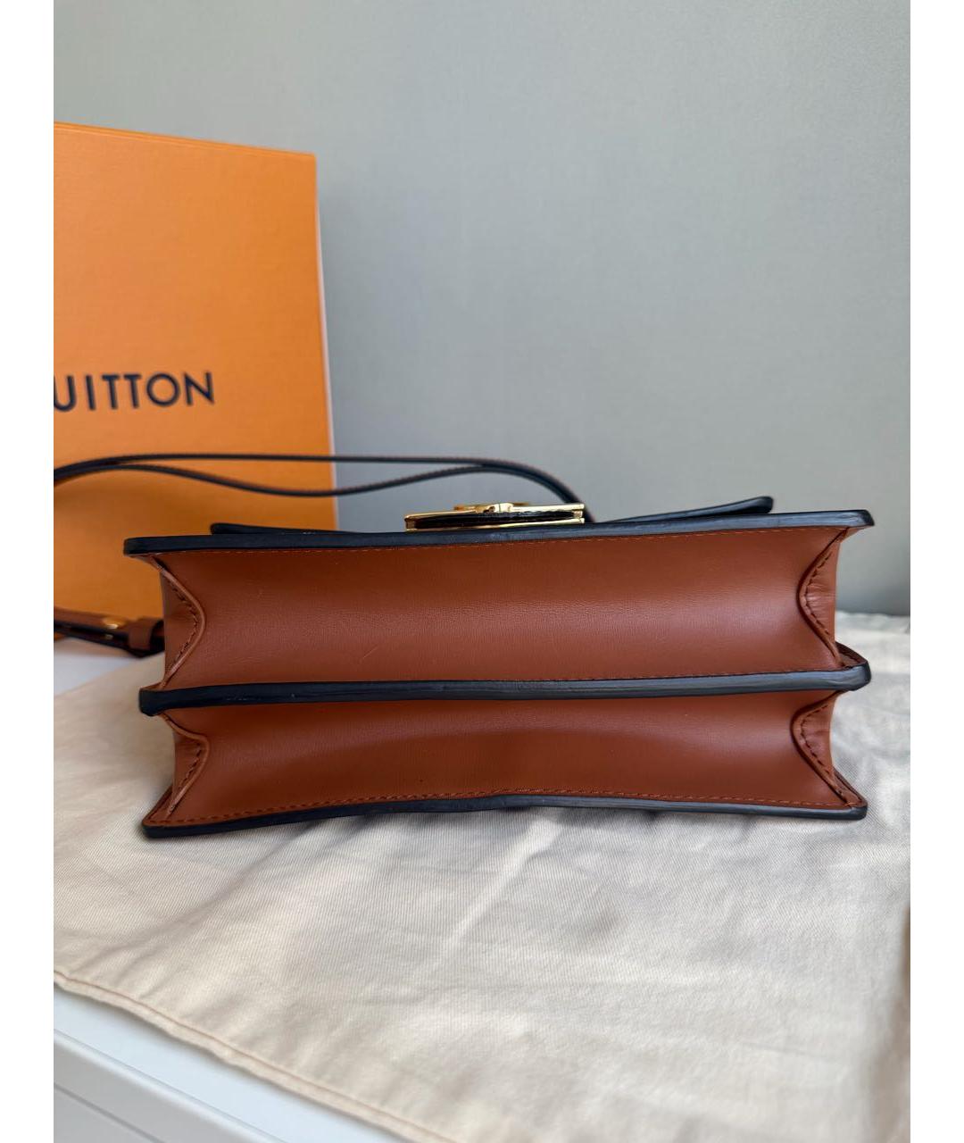 LOUIS VUITTON Коричневая сумка через плечо из канвы, фото 8