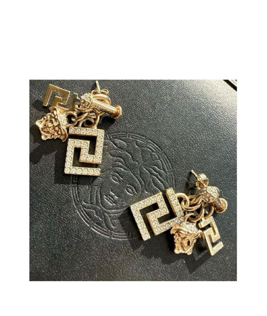 VERSACE Золотые серьги, фото 3