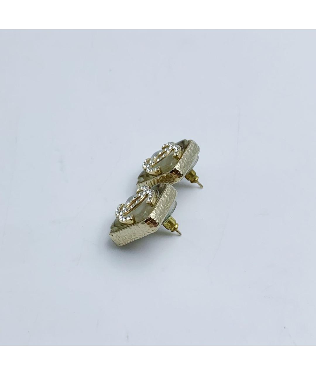 CHANEL Золотые серьги, фото 4