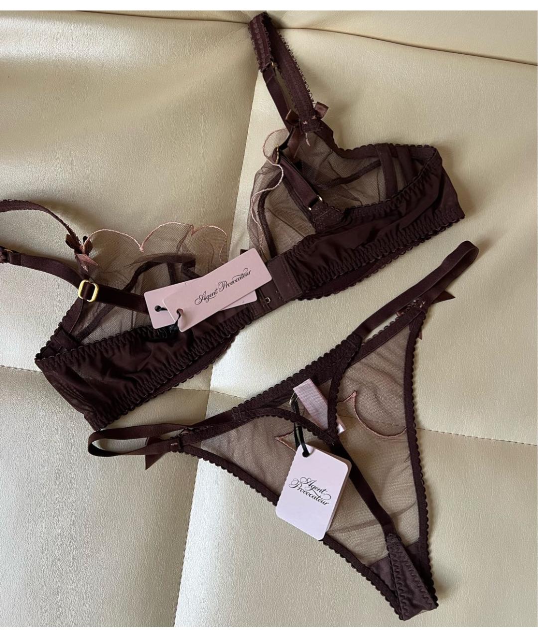 AGENT PROVOCATEUR Коричневый комплекты, фото 6