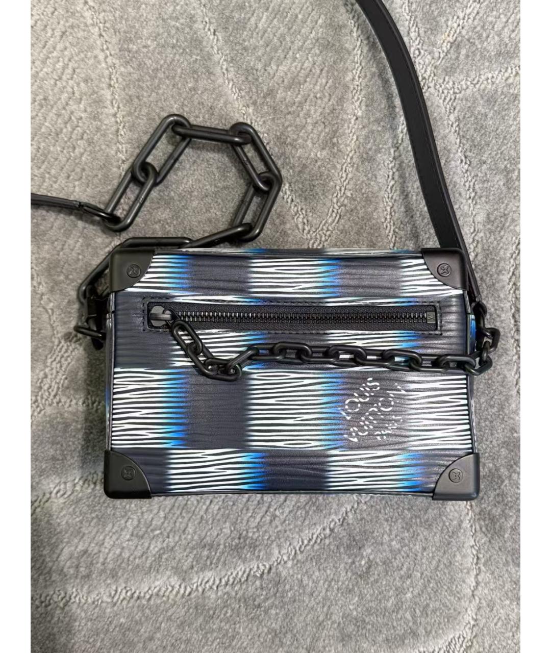 LOUIS VUITTON Синяя сумка через плечо, фото 2