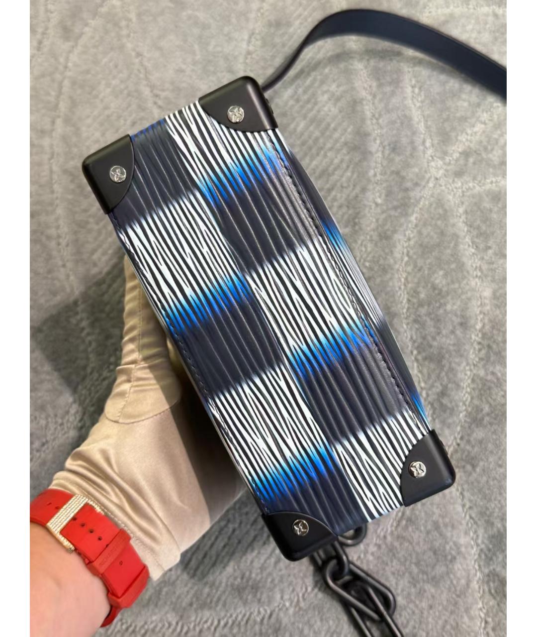 LOUIS VUITTON Синяя сумка через плечо, фото 6