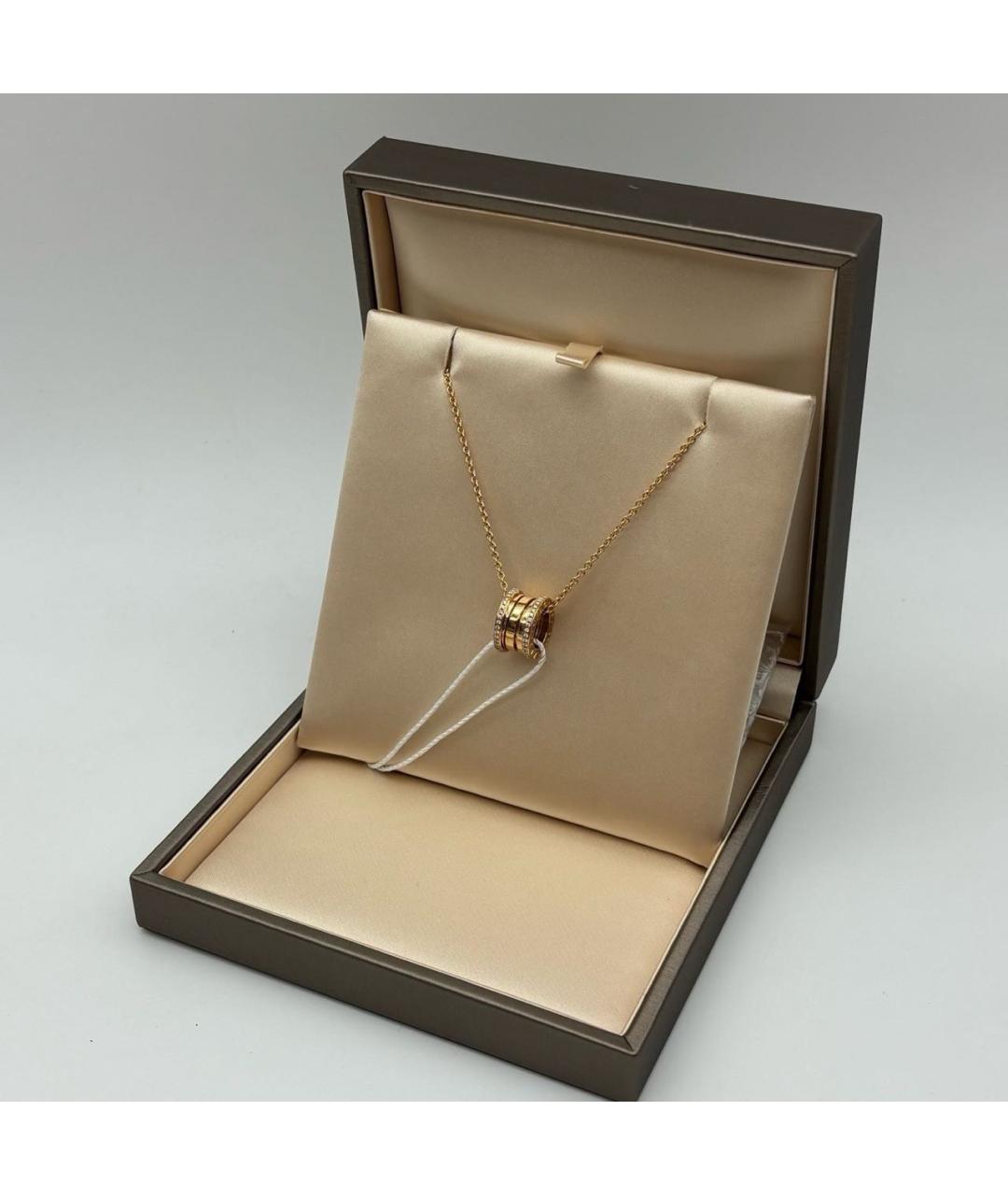 BVLGARI Золотое колье из розового золота, фото 5