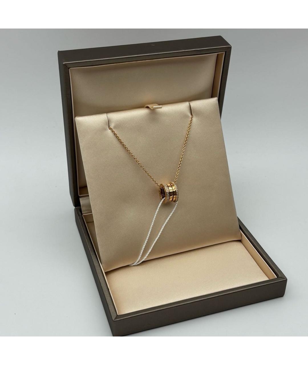 BVLGARI Золотое колье из розового золота, фото 2