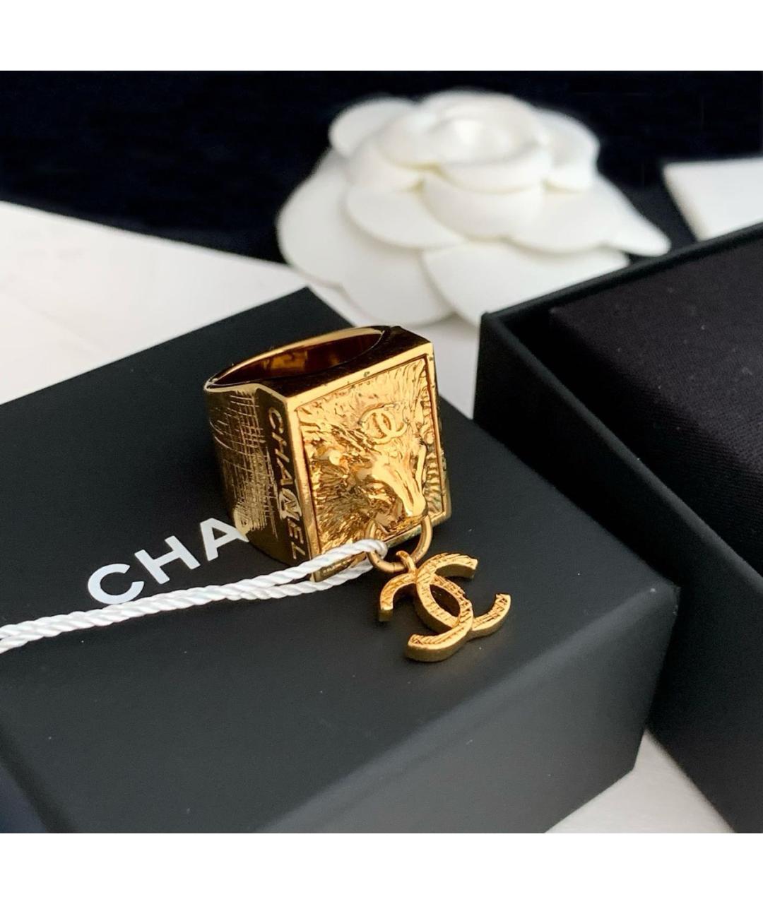 CHANEL Золотое кольцо, фото 2
