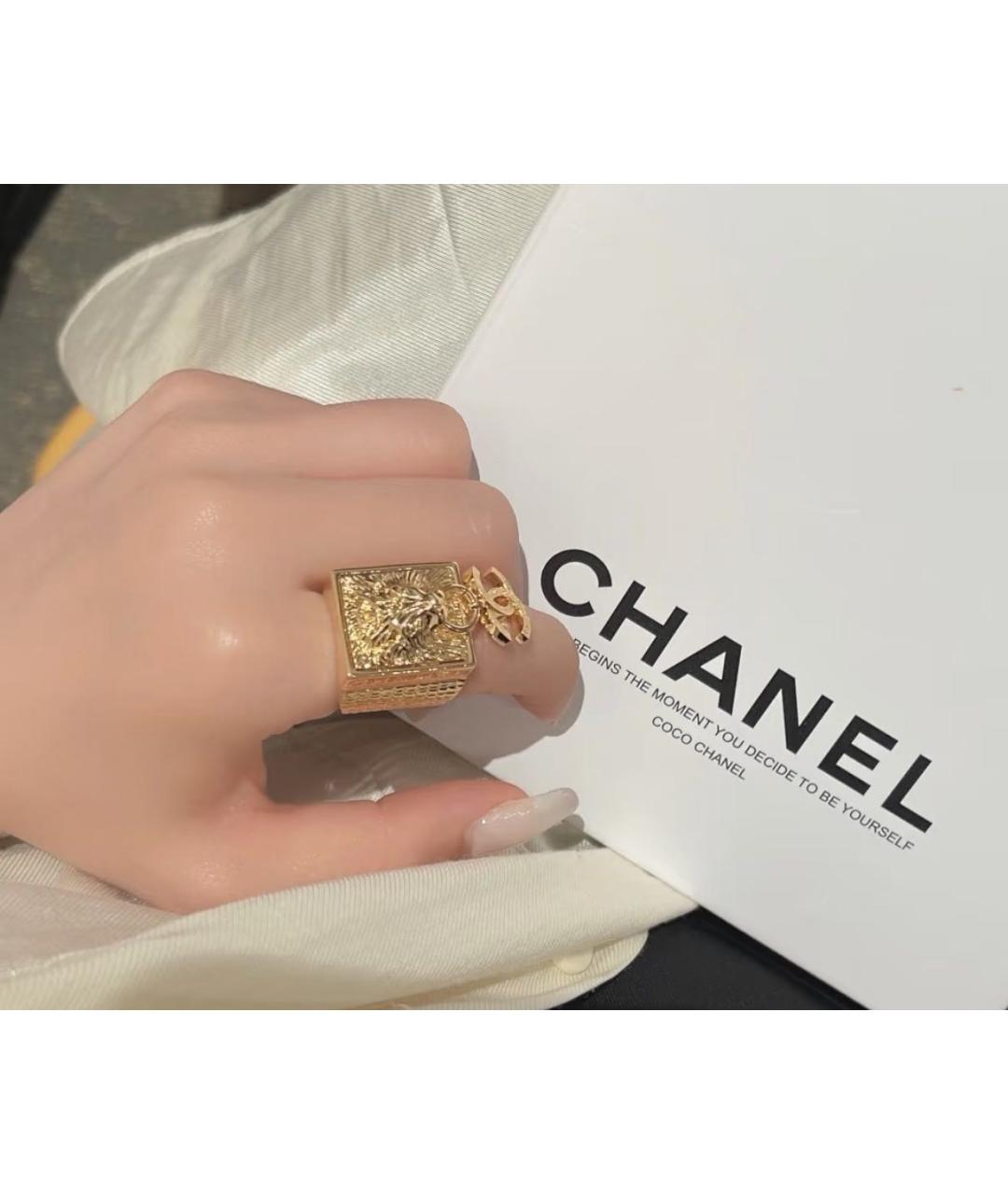 CHANEL Золотое кольцо, фото 3