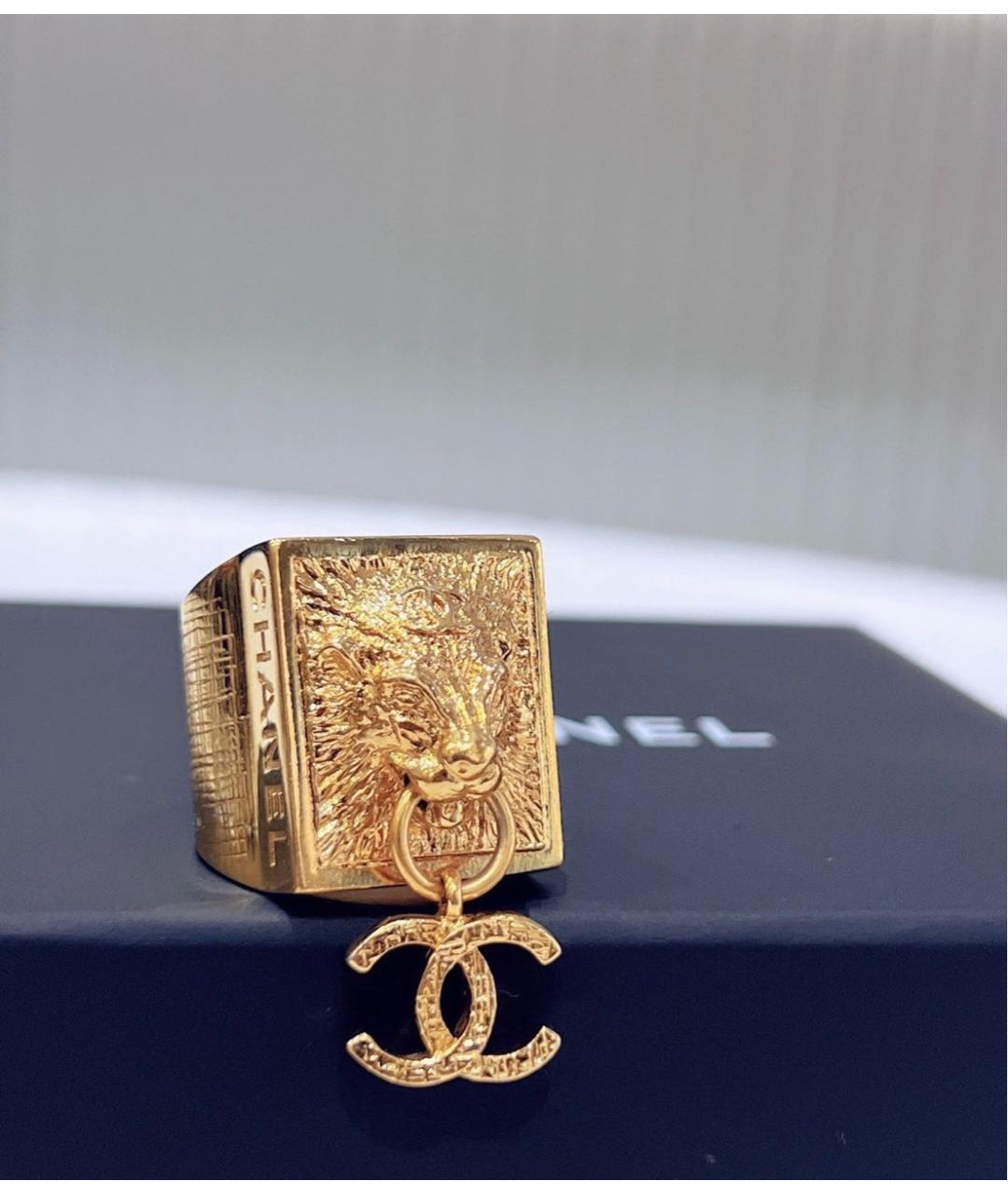 CHANEL Золотое кольцо, фото 6