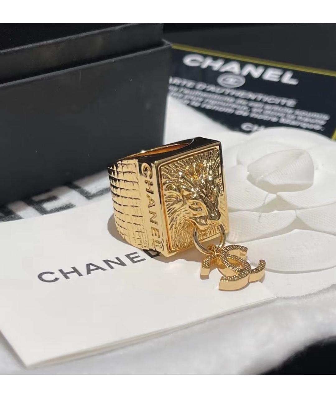 CHANEL Золотое кольцо, фото 4