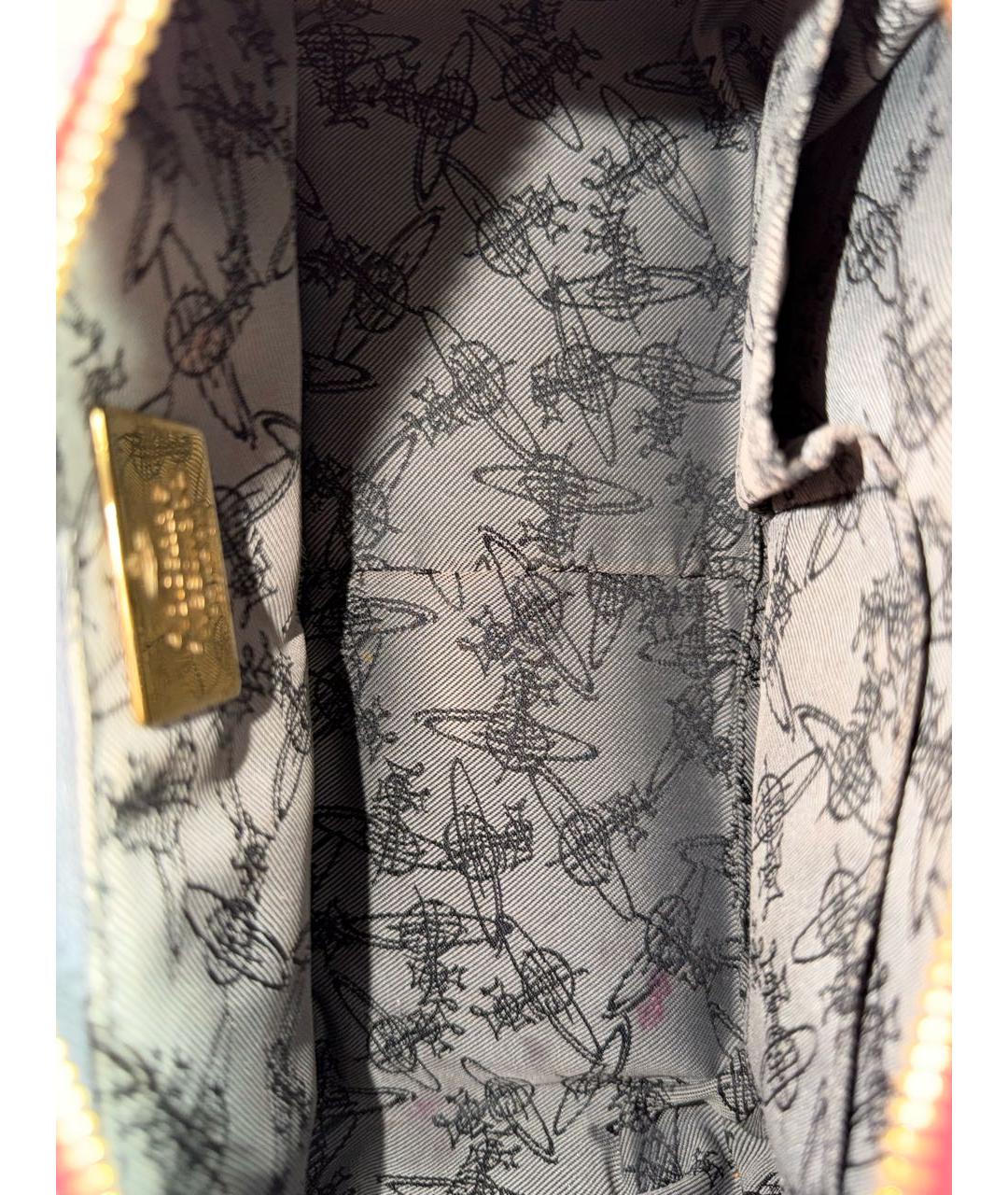 VIVIENNE WESTWOOD Розовая сумка с короткими ручками, фото 8