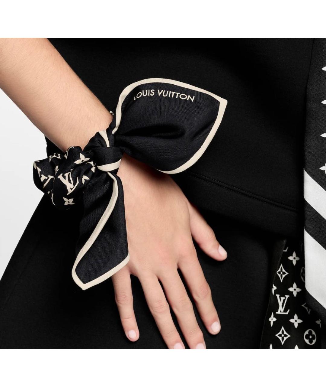 LOUIS VUITTON Черная резинка, фото 5