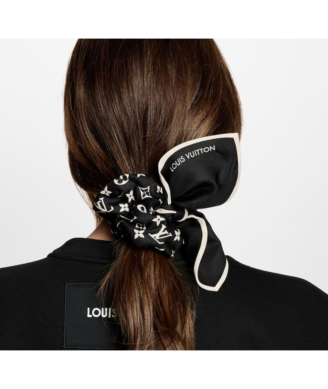 LOUIS VUITTON Черная резинка, фото 4